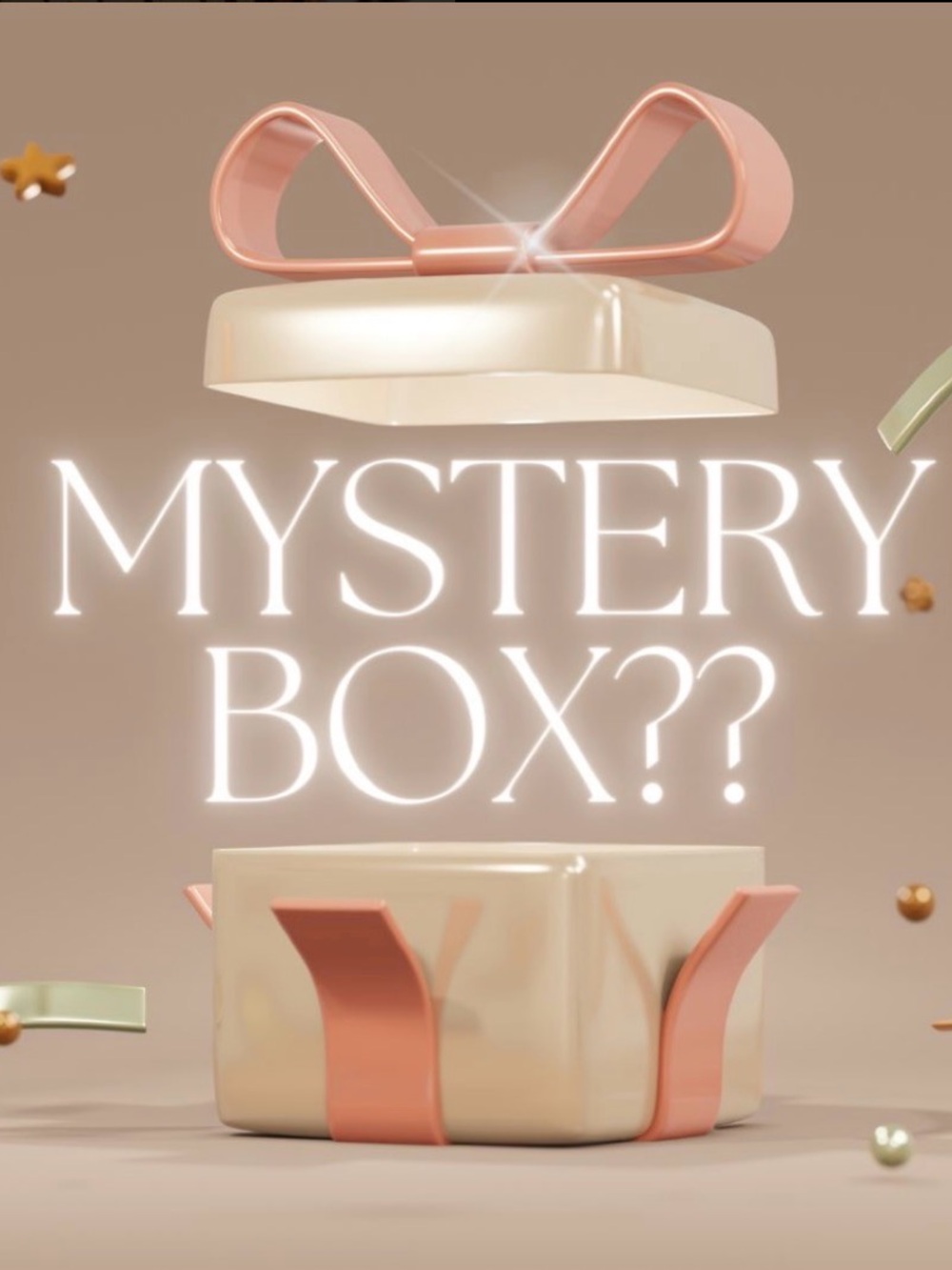 Maybelline Mystery Box - Cream and Pink Packaging